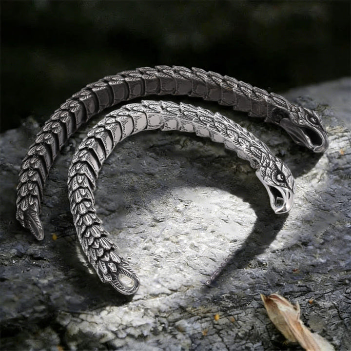 WorldNorse Zwillingsrabenfederarmband - image 9