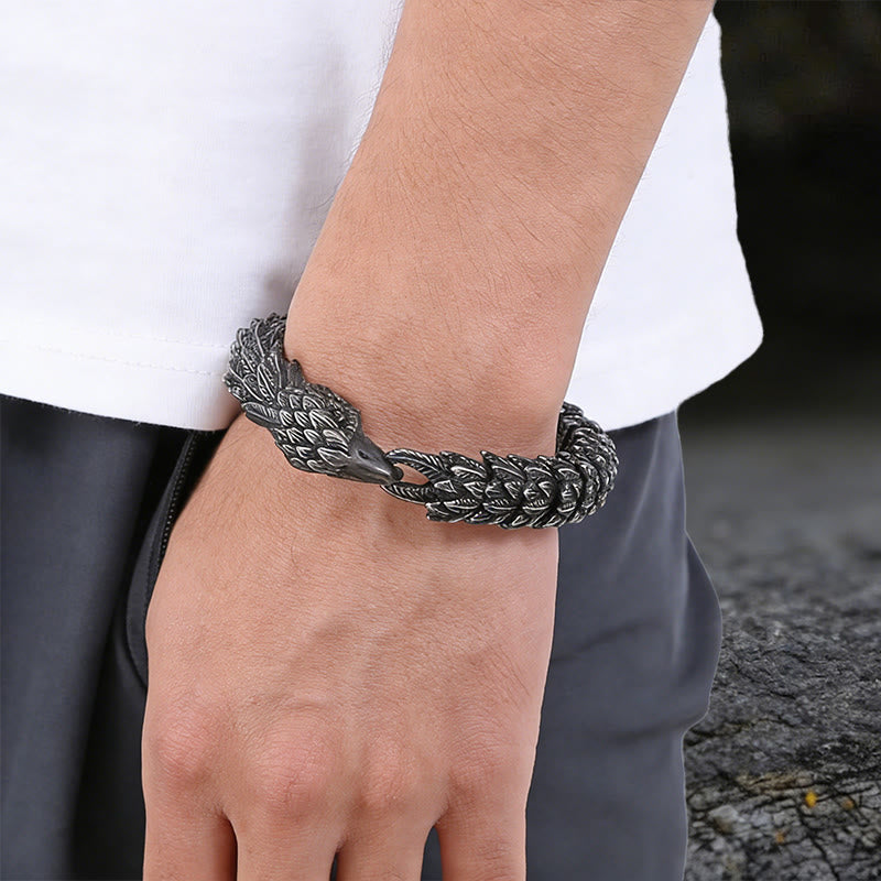 WorldNorse Zwillingsrabenfederarmband - image 1