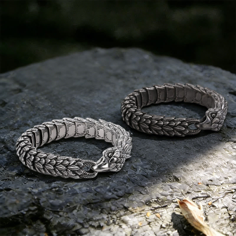 WorldNorse Zwillingsrabenfederarmband - image 8