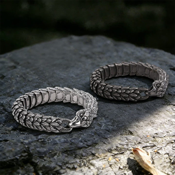 WorldNorse Zwillingsrabenfederarmband - image 8