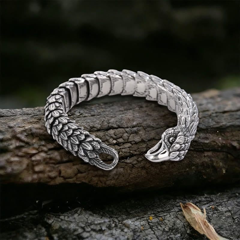 WorldNorse Zwillingsrabenfederarmband - image 7