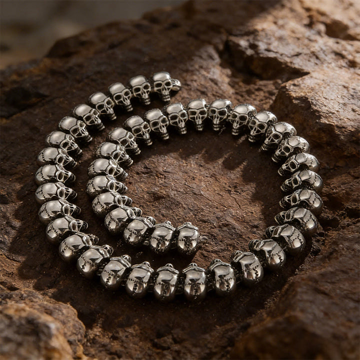 WorldNorse Wikinger-Schädelkrieger-Gliederarmband / Halskette - image 8