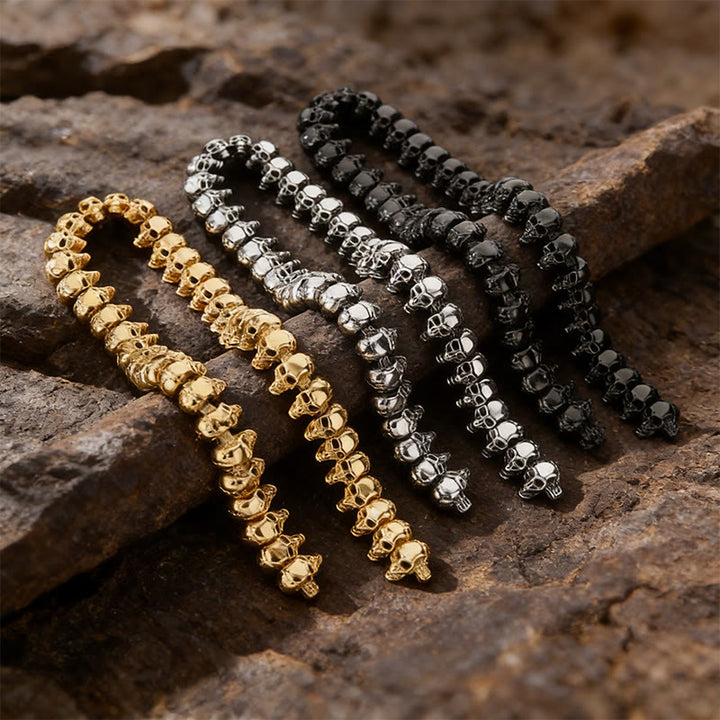 WorldNorse Wikinger-Schädelkrieger-Gliederarmband / Halskette - image 9