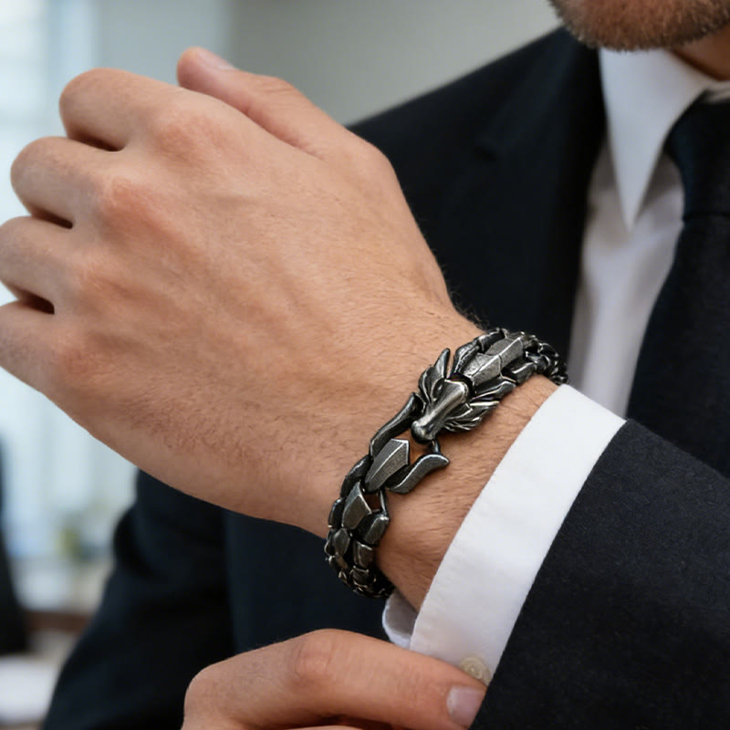 WorldNorse Armband mit nordischer Schlangenwirbelsäule - image 1