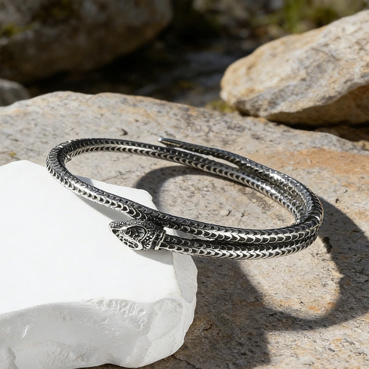 WorldNorse Armband mit nordischer Rotaugen-Schlange - image 6