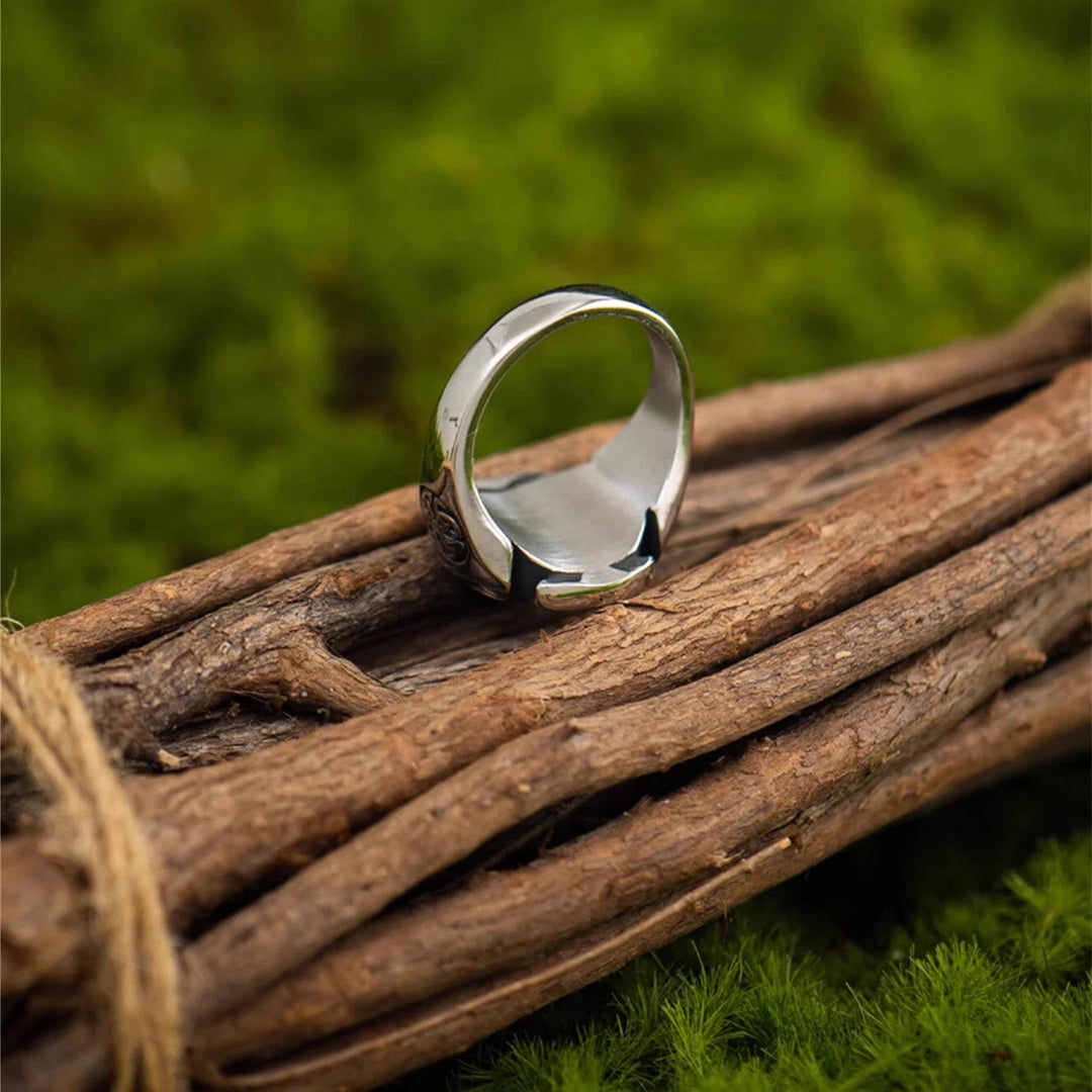 WorldNorse Vintage Keltischer Knoten Kreuz verstellbarer Ring - image 5