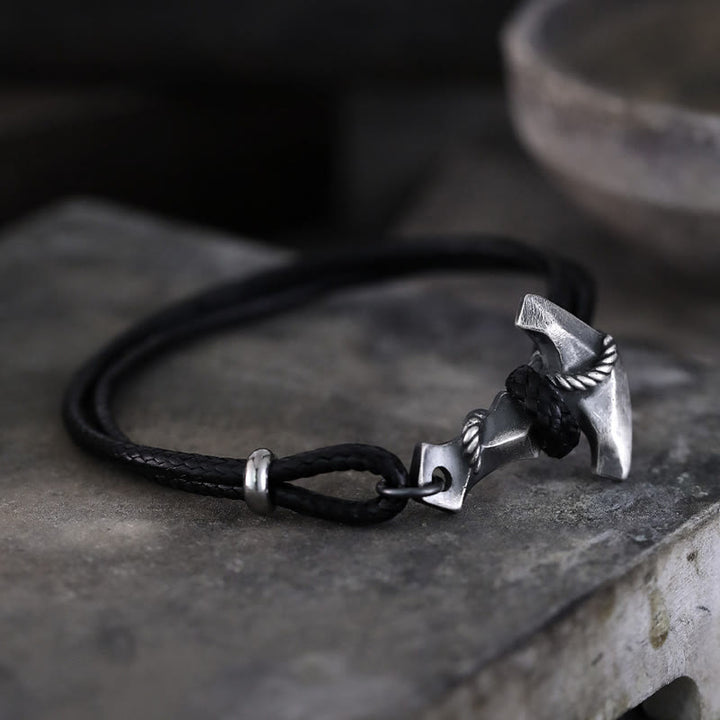 WorldNorse Handgefertigtes Anker-Armband aus 999er Silber - image 4