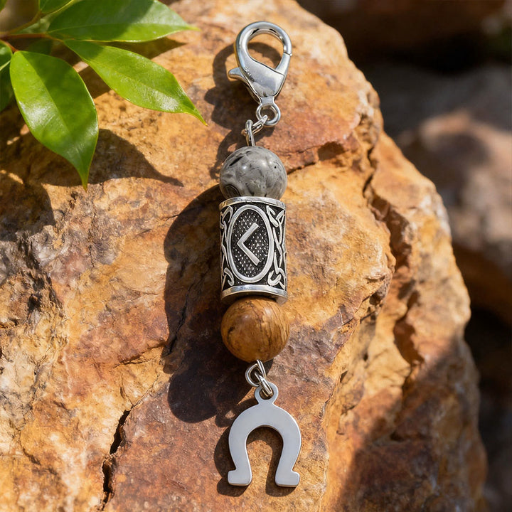 WorldNorse Nordischer Rune -Talisman-Schlüsselanhänger - D - image 4