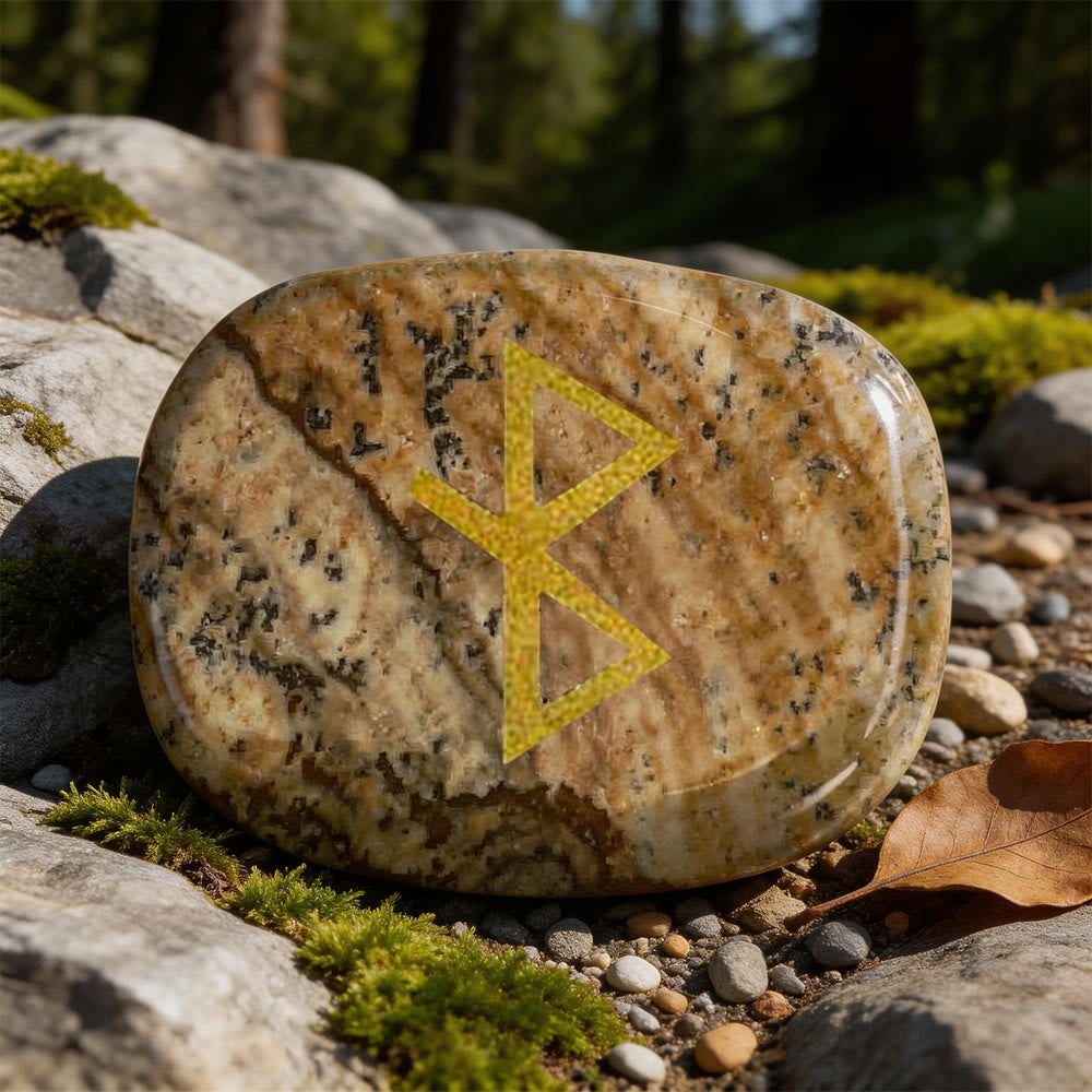WorldNorse Heilungs- Rune Vitalitätskristall-Dekor - Bildjaspis - image 13