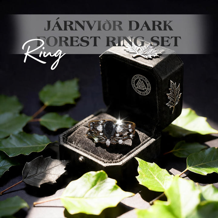 WorldNorse Járnviðr Dark Forest Ringset - image 2