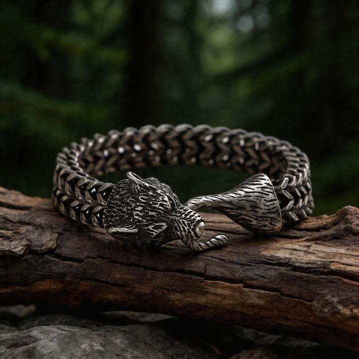 WorldNorse Nordisches Wikingeramulett Odins Wolf - Retro - 23 cm - image 0