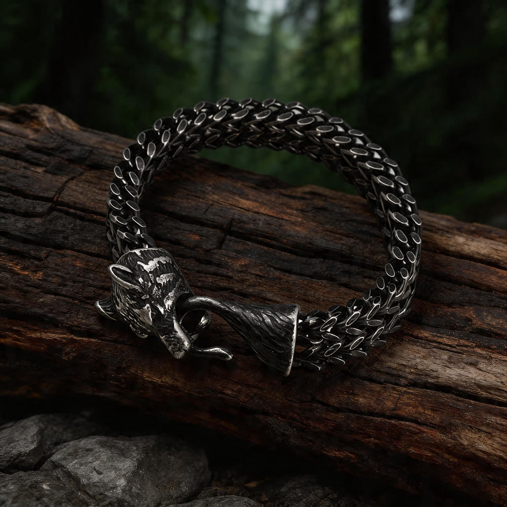 WorldNorse Nordisches Wikingeramulett Odins Wolf - Schwarz - 23 cm - image 6