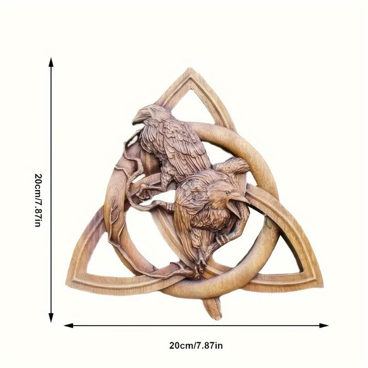 WorldNorse Odins Raben Triquetra -Dekor - image 3