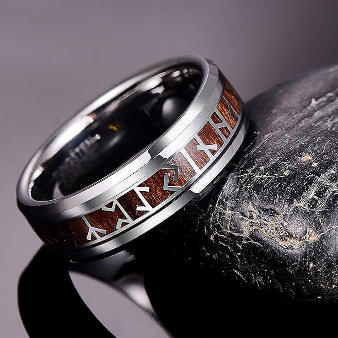 WorldNorse Wikinger-Holzmaserung Rune  - 70mm - image 0