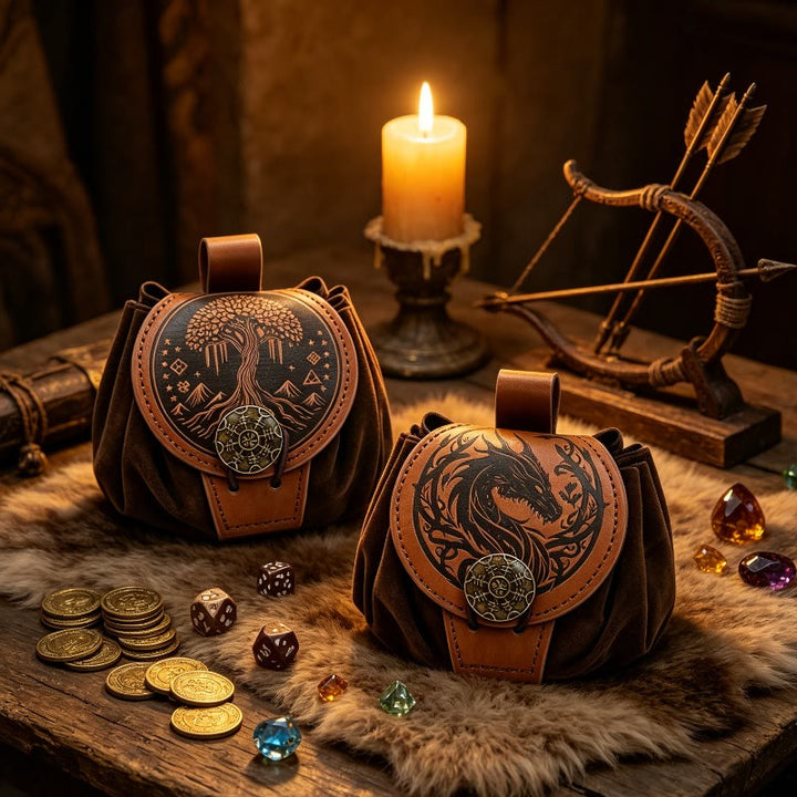 WorldNorse Nordischer Drache Yggdrasil Kordelzugbeutel - image 14