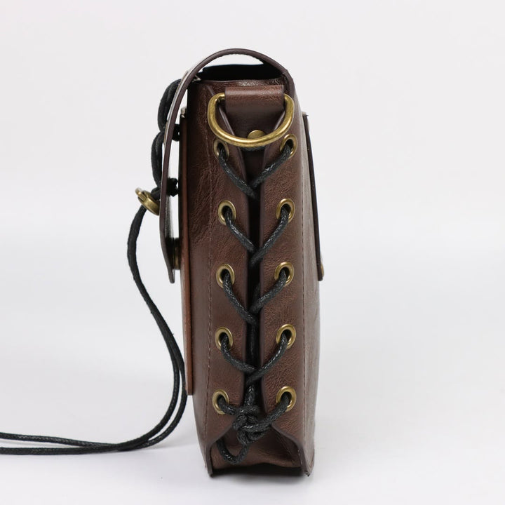 WorldNorse Mittelalterliche Schnürtasche aus Leder - image 2