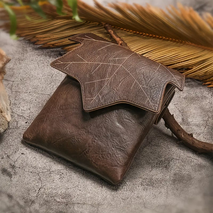 WorldNorse Vintage Beutel mit Blattdesign - image 1