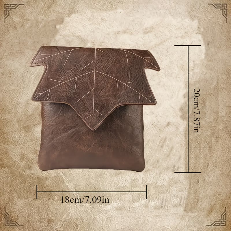 WorldNorse Vintage Beutel mit Blattdesign - image 3