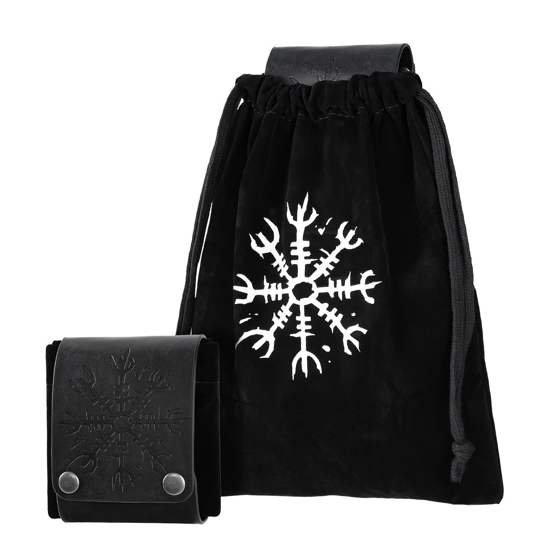 WorldNorse Helm der Ehrfurcht Gürteltasche mit Kordelzug - image 6