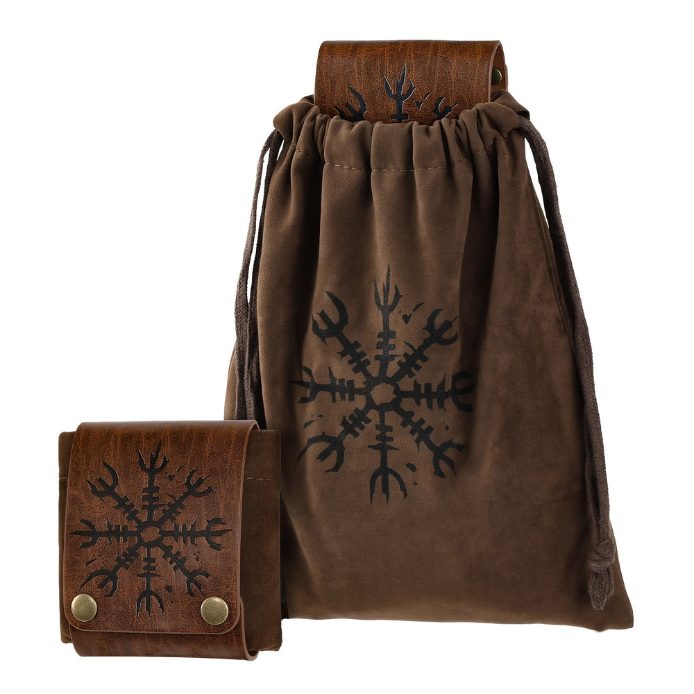 WorldNorse Helm der Ehrfurcht Gürteltasche mit Kordelzug - image 1