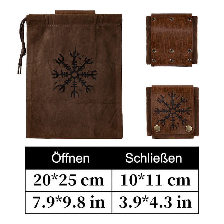 WorldNorse Helm der Ehrfurcht Gürteltasche mit Kordelzug - image 3