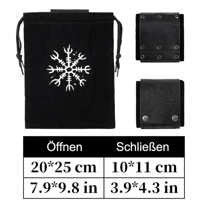 WorldNorse Helm der Ehrfurcht Gürteltasche mit Kordelzug - image 8