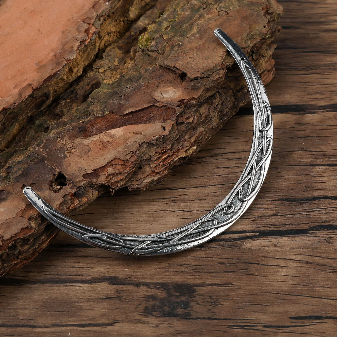 WorldNorse Keltischer Knoten Crescent Hairpin - Stil Nr. 1 - image 0