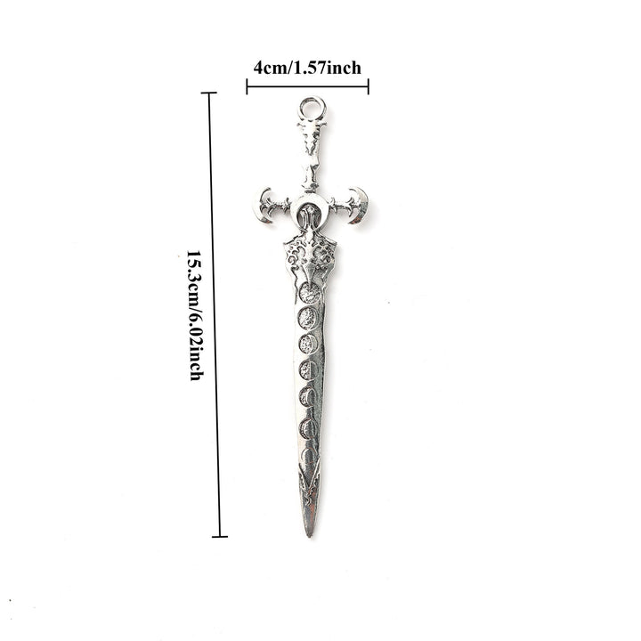 WorldNorse Halbmond-Wikingerschwert-Haarnadel - image 3