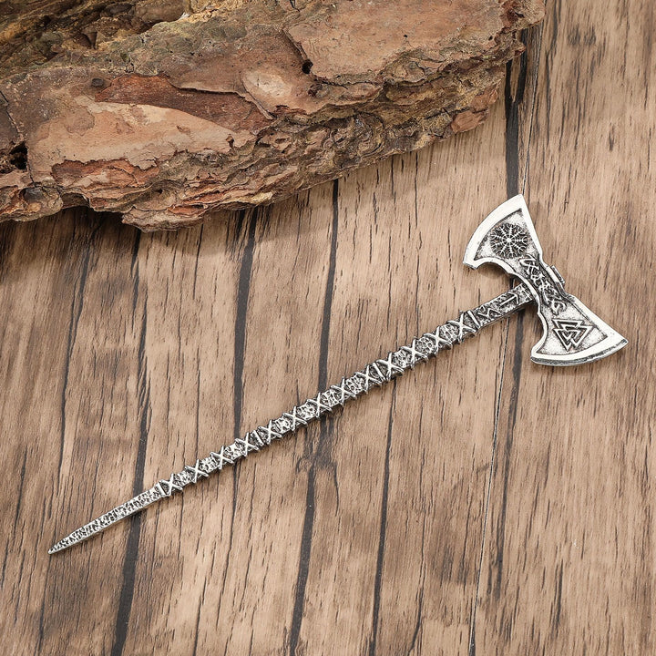 WorldNorse Valknut Wikinger Axt Haarnadel - image 2