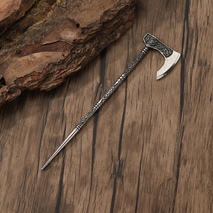 WorldNorse Keltischer Knoten Wikinger Axt Haarnadel - image 2