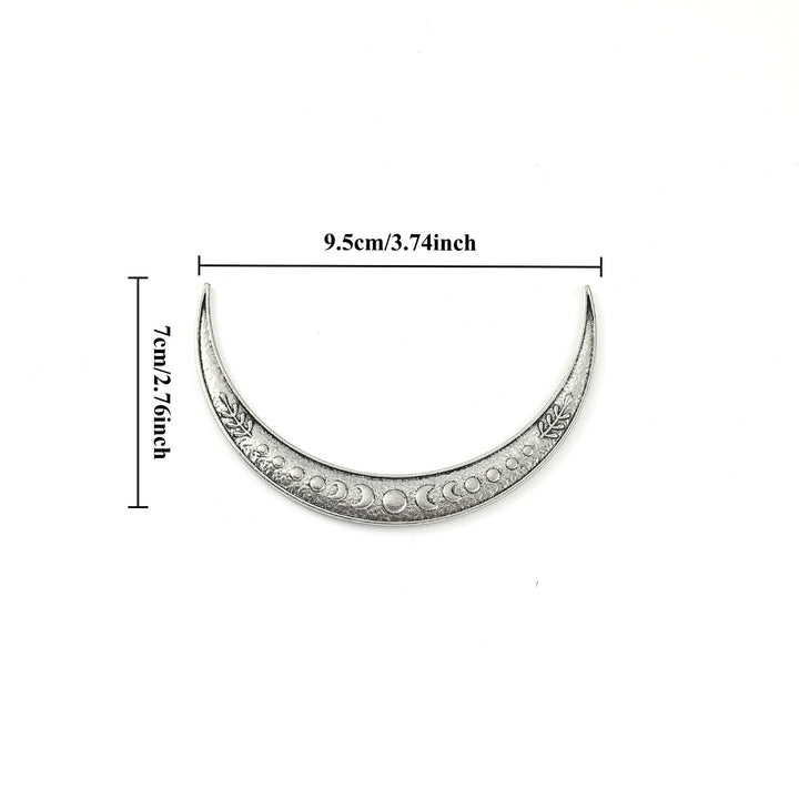 WorldNorse Triquetra Knotenmuster Halbmond Haarnadel - image 11