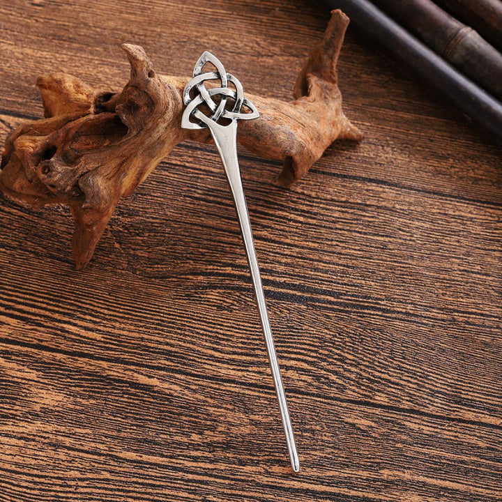 WorldNorse Triquetra Knot Hairpin - Stil Nr. 1 - image 0