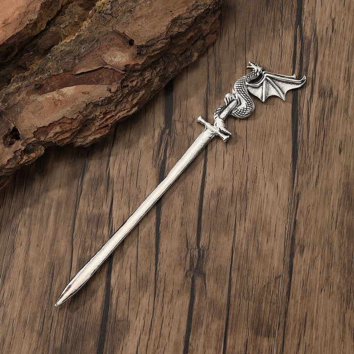 WorldNorse Haarnadel mit Drachenschwert - image 2