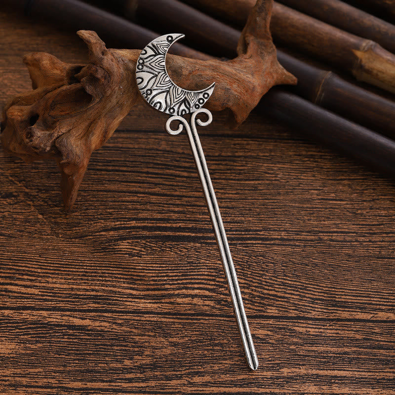 WorldNorse Keltischer Knoten Moon Hairpin - Stil Nr. 2 - image 4