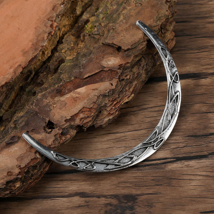 WorldNorse Endloser Knoten Halbmond Haarnadel - image 2