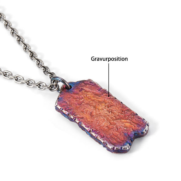 WorldNorse Handgefertigtes Halskette mit Gravur „Himmlischer Planet“ aus 999er Silber - Mit Kette - JA, BITTE - image 5