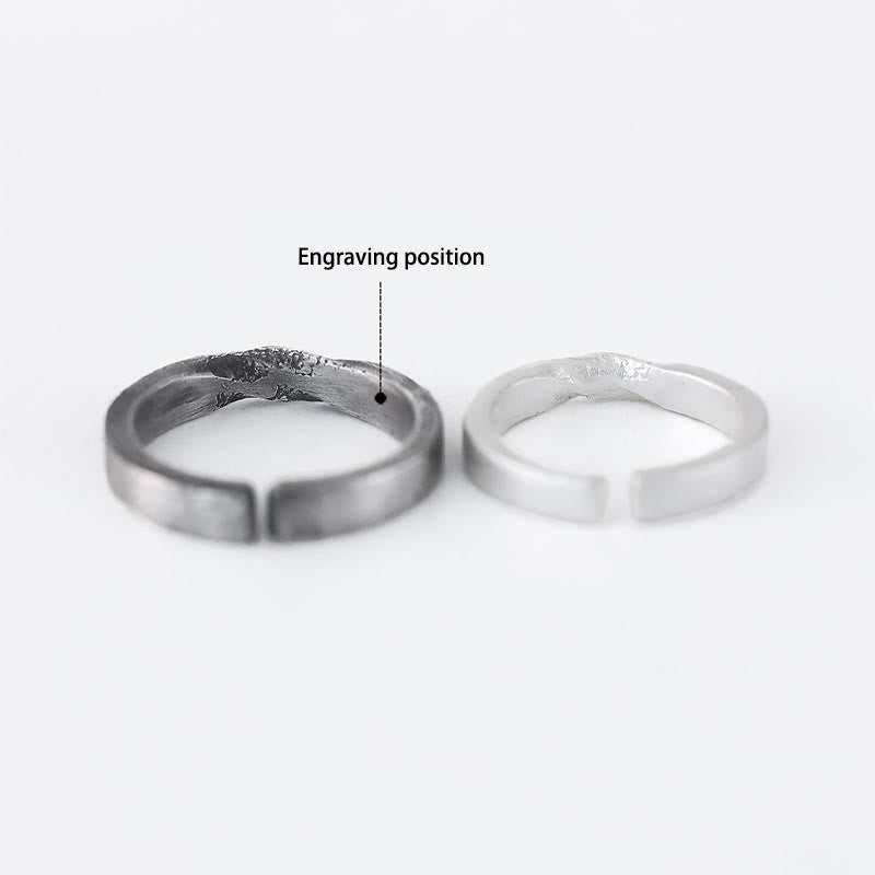 WorldNorse Handgefertigtes 999 Silber Handgefertigter Ring mit robuster, gedrehter Struktur - Retro Schwarz - JA, BITTE - image 3