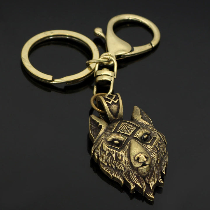 WorldNorse Wikinger- Rune Wolf -Schlüsselanhänger - image 3