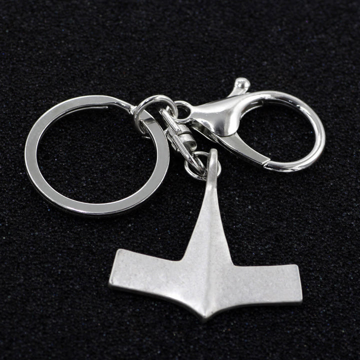 WorldNorse Antiker Mjölnir Schlüsselanhänger mit Struktur - image 3