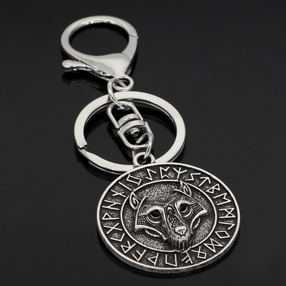 WorldNorse Rune Wolf -Schlüsselanhänger - image 3