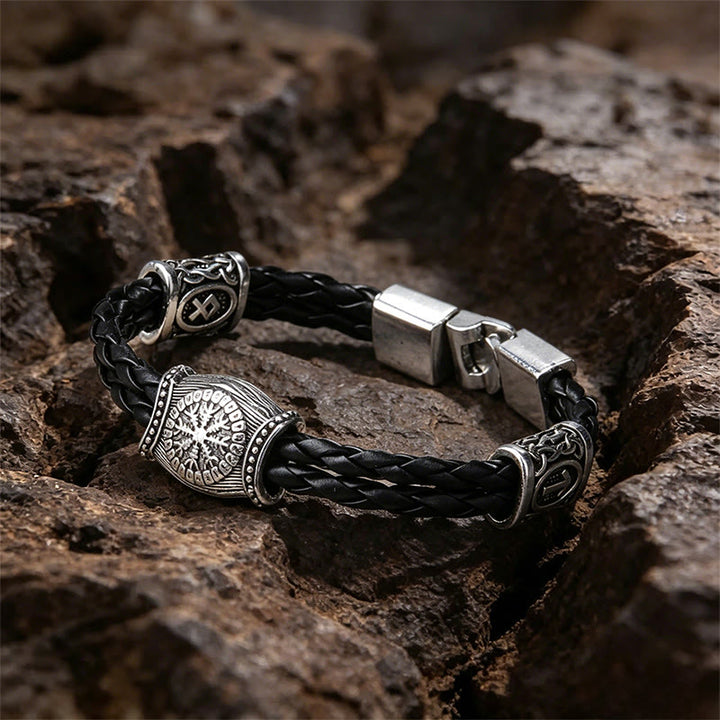 WorldNorse Helm der Ehrfurcht Rune Armband - image 3