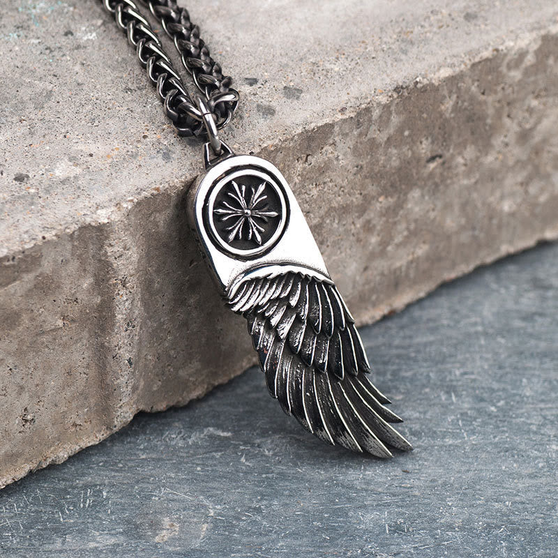 WorldNorse Eye of Horus Wing Necklace - Weizenkette - image 2