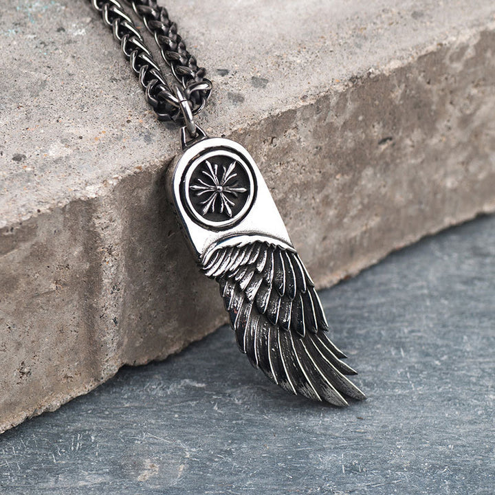 WorldNorse Eye of Horus Wing Necklace - Weizenkette - image 2