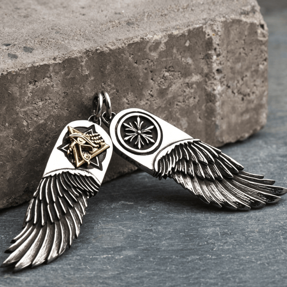 WorldNorse Eye of Horus Wing Necklace - Ohne Kette - image 1
