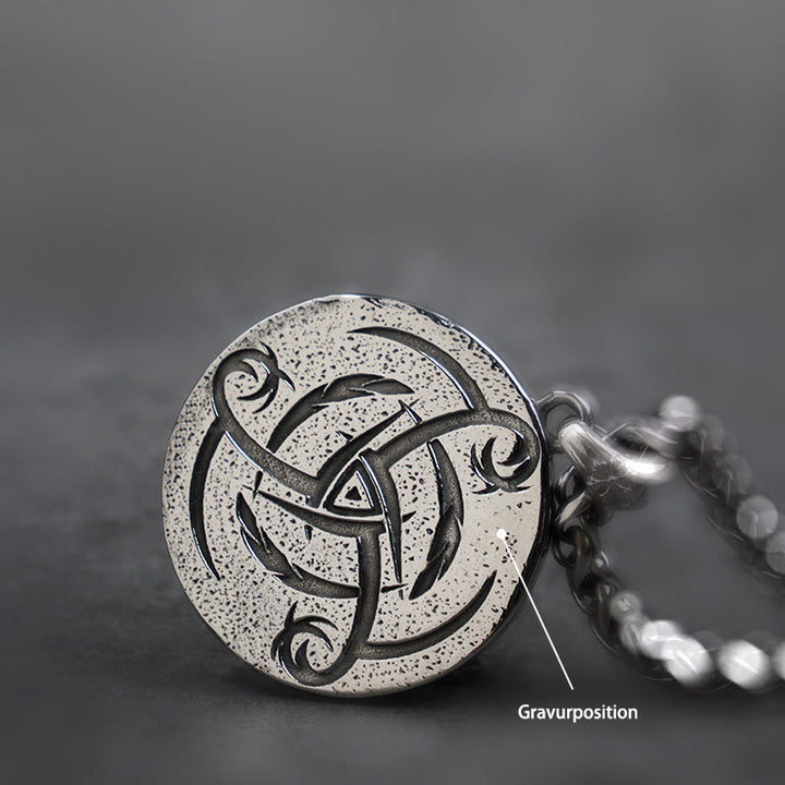WorldNorse Spiral Knot Nordischer Drache Round Necklace - Boxkette - JA, BITTE - image 3