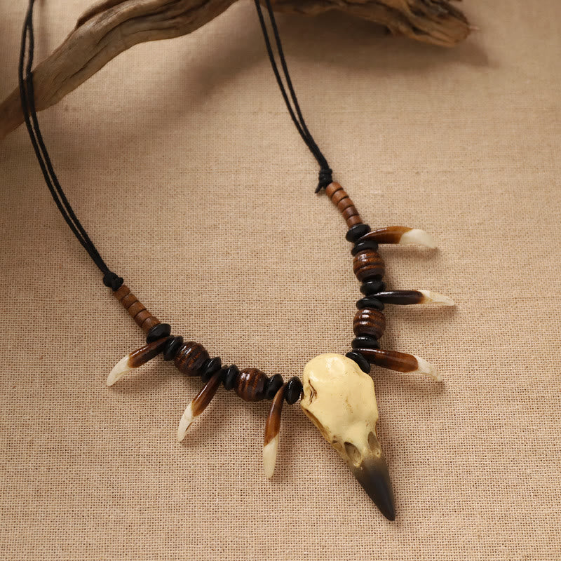 WorldNorse Raven -Scheibenperlen-Halskette - Stil Nr. 3 - image 5