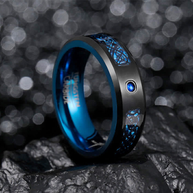 WorldNordischer Ring aus Legierung im Wikingerstil - image 3