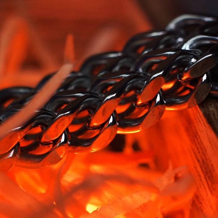 WorldNorse Wolf Wikinger Titanstahl-Stärkenarmband - image 8