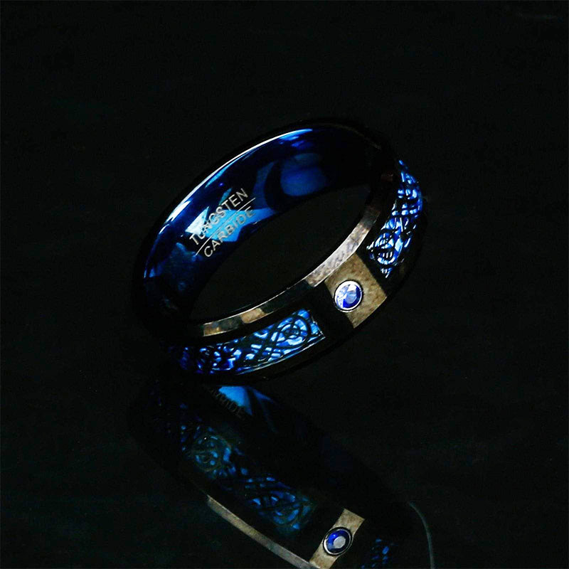 WorldNordischer Ring aus Legierung im Wikingerstil - image 2