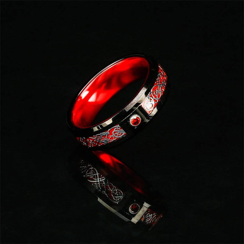 WorldNordischer Ring aus Legierung im Wikingerstil - image 8